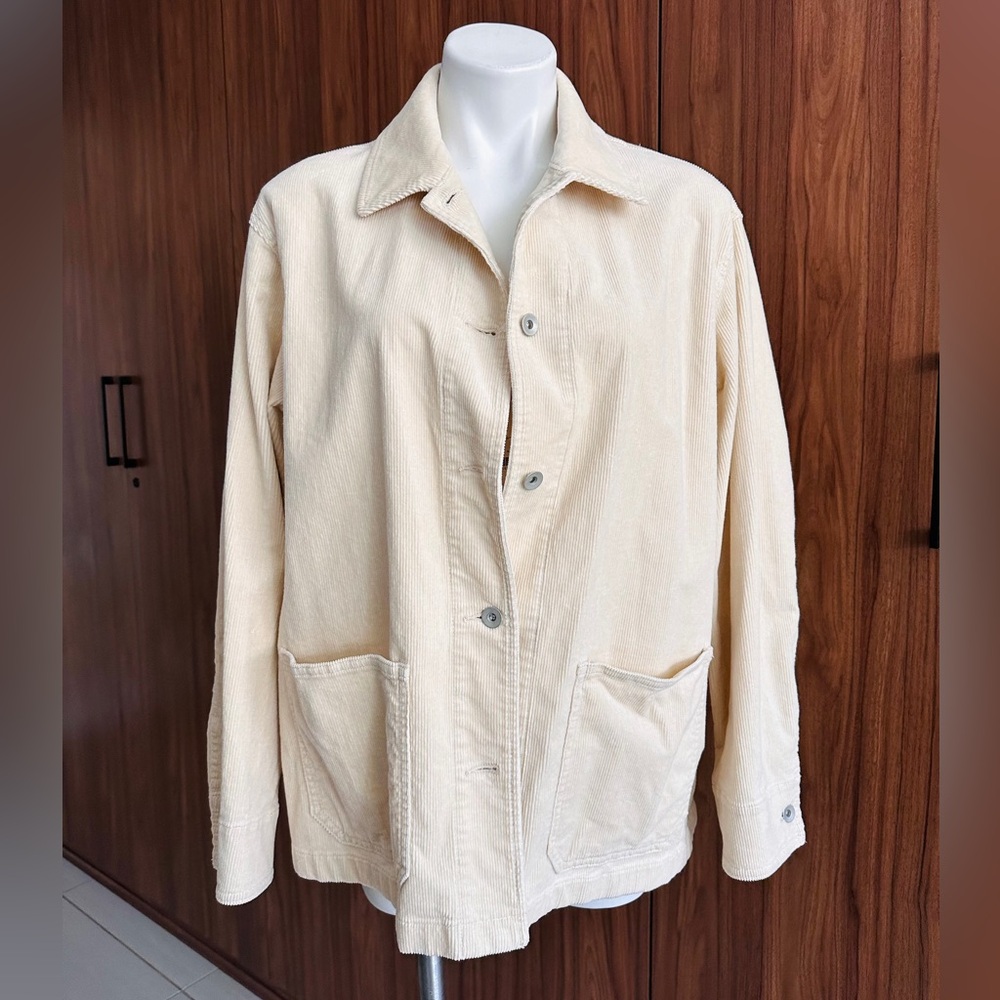 NWT. Uniqlo Women’s Corduroy Jacket size Large - Picture 4 of 13